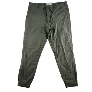 REI Co-op Trailsmith Pants Mens 38x32 Green Excellent Utility Hiking Outdoor